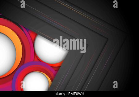 bunte Vektor Vorlage Stock Vektor