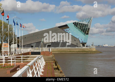 Das tiefe Aquarium in Hull am Humber Mündung UK Stockfoto