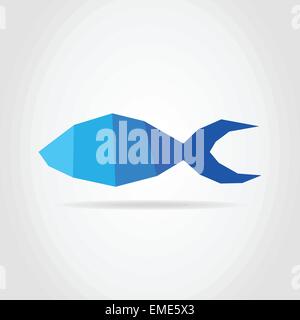 Fische blau Stock Vektor