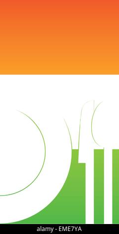 Speisekarte des Restaurants Stock Vektor