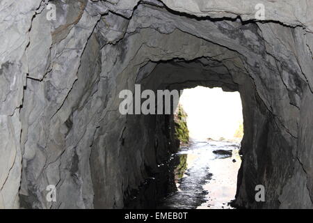 Kathedrale Höhle in der Nähe von Elterwater Stockfoto