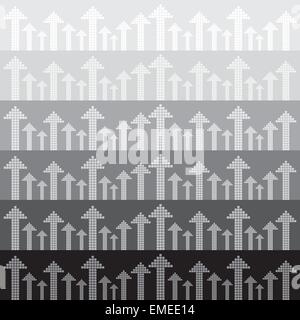 Abstrakte Pfeile Hintergrund Musterdesign Vektor Stock Vektor