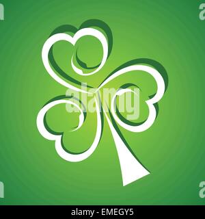 St. Patricks Day-Hintergrund Stock Vektor