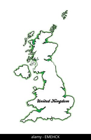 Vereinigtes Königreich Stock Vektor