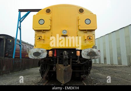Klasse 37, 37108 im Crewe Heritage Centre Stockfoto