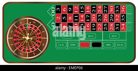 Roulette Stock Vektor