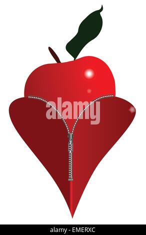 Frucht der Liebe Stock Vektor