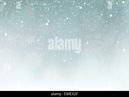 Fallender Schnee Stock Vektor