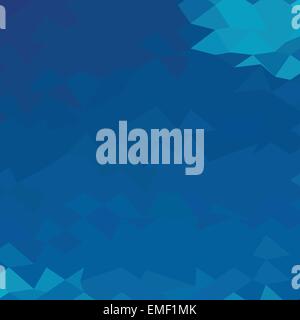 Blaue abstrakte niedrige Polygon-Hintergrund Stock Vektor