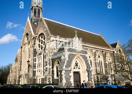 Harrow School Kapelle, Harrow on the Hill, London, England. Stockfoto