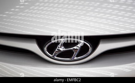 Hyundai Auto in Belgrad, Serbien. Stockfoto