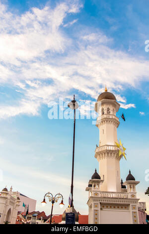 Kapitan Keling Moschee in George Town, Penang, Malaysia Stockfoto