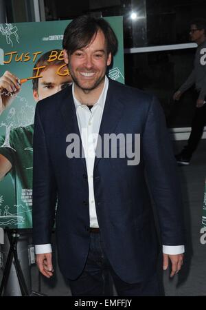 Los Angeles, CA, USA. 20. April 2015. Gabe Cowan im Ankunftsbereich für kurz vor gehe ich Premiere, Arclight Hollywood, Los Angeles, CA 20. April 2015. Bildnachweis: Dee Cercone/Everett Collection/Alamy Live-Nachrichten Stockfoto