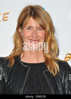 Los Angeles, CA, USA. 20. April 2015. Laura Dern im Ankunftsbereich für JUST bevor ich gehe, Premiere, Arclight Hollywood, Los Angeles, CA 20. April 2015. Bildnachweis: Dee Cercone/Everett Collection/Alamy Live-Nachrichten Stockfoto