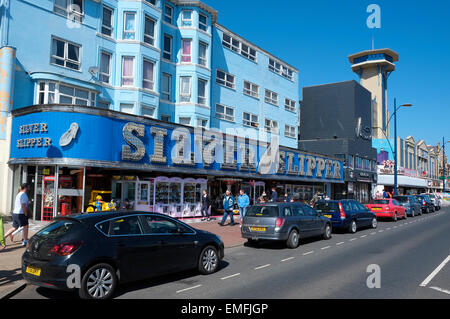 Silber-Pantoffel Spielhallen, great Yarmouth, Norfolk, england Stockfoto