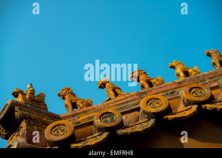 Verbotene Stadt in Peking Stockfoto