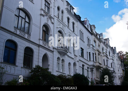 Gründerzeit Historismus Villen, Roonstrasse, Brill, Wuppertal, Nordrhein-Westfalen, Deutschland Stockfoto