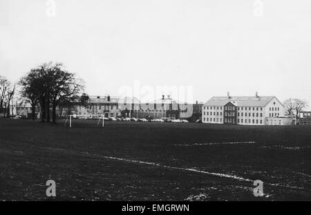 Blick auf Polmont junge Straftäter Institution in Reddingmuirhead, Falkirk, das größte seiner Art in Schottland. 8. January1969. Stockfoto