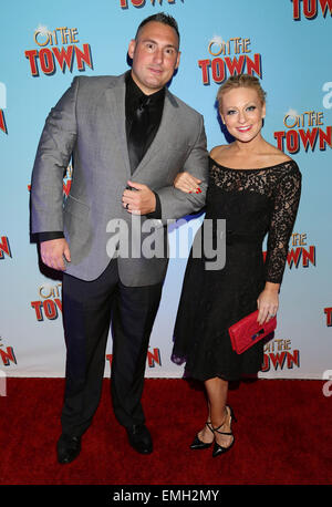 Opening Night after-Party für Broadway On The Town abgehaltenen Capitale - Ankünfte.  Mitwirkende: wo gegossen: New York, New York, Vereinigte Staaten von Amerika bei: 16. Oktober 2014 Stockfoto