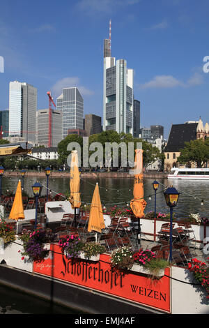 Deutschland, Hessen, Frankfurt Am Main, Skyline, Stockfoto