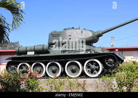 Kubanische Tank Bucht der Schweine Museum Playa Giron Kuba Stockfoto