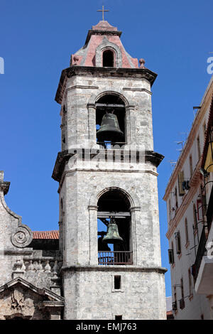 Plaza Kathedrale San Cristobal Havanna Kuba Stockfoto