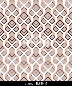 Geometrische abstrakte Musterdesign Motiv Hintergrund. Bunte quadratische Komposition Stock Vektor