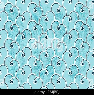 Klassische Musterdesign über Grunge Hintergrund Stock Vektor