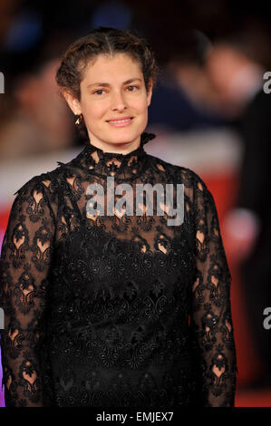 Die 9. Rome Filmfestival - "Knick" - Premiere mit: Roma Kino Fest 2014. Festival Internazionale del Film di Roma. Roten Teppich Film & Quot, noch Alice & Quot,. Im Bild: Ginevra Elkann wo: Rom, Italien bei: 17. Oktober 2014 Stockfoto