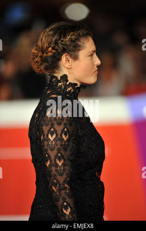 Die 9. Rome Filmfestival - "Knick" - Premiere mit: Roma Kino Fest 2014. Festival Internazionale del Film di Roma. Roten Teppich Film & Quot, noch Alice & Quot,. Im Bild: Ginevra Elkann wo: Rom, Italien bei: 17. Oktober 2014 Stockfoto