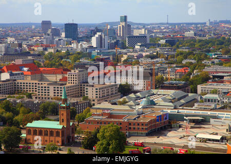Deutschland, Berlin, allgemeine Luftbild, Panorama, Stockfoto