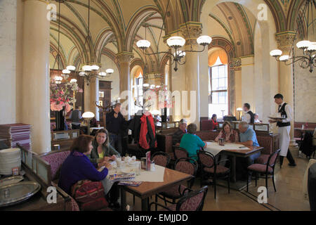 Österreich, Wien, Cafe Central, Interieur, Menschen, Stockfoto