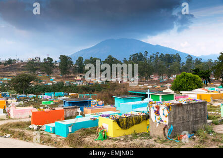 Guatemala, Jalapa, Friedhof Stockfoto