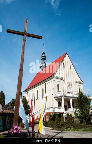 Kalkow, Kloster und Kirche, Polen Stockfoto