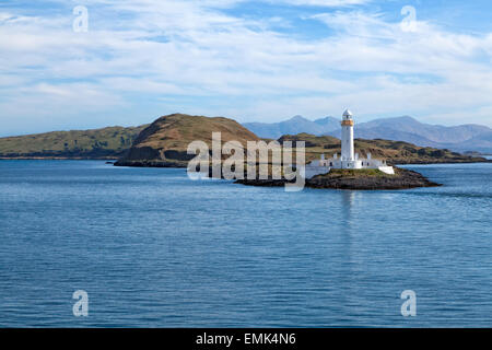 Leuchtturm in den Inneren Hebriden, Schottland Stockfoto