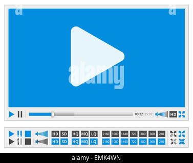 Video-player Stockfoto