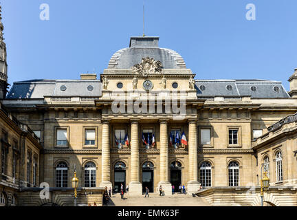 Justizpalast, Palais de Justice, Paris, Frankreich Stockfoto