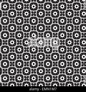 Nahtlose Retro-einfache geometrische Muster des klassischen Stils Stock Vektor