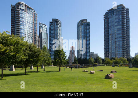 Hochhaus in Vancouver Stadt Stockfoto