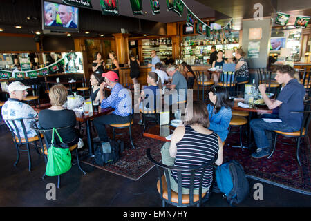 Bar in der Innenstadt von Vancouver Stockfoto