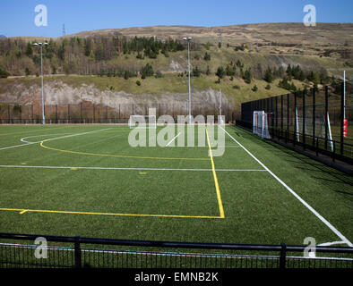 Ebbw Vale Sportzentrum Stellplätze, Blaenau Gwent, Wales, UK Stockfoto