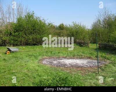 Frühjahrsputz Stockfoto