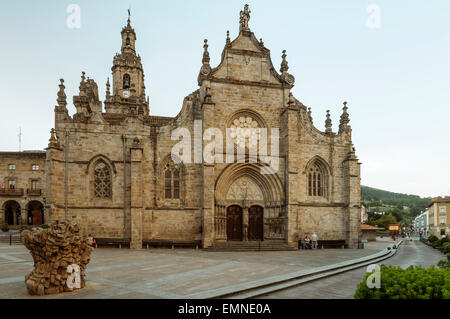 Gotische Kirche von San Severino, Balmaseda, Vizcaya, Pais Vasco, Spanien Stockfoto