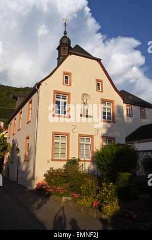 Mattheiser Hof und Weingut Graacher Himmelreich, Graach, Moseltal, Rheinland-Pfalz, Deutschland Stockfoto