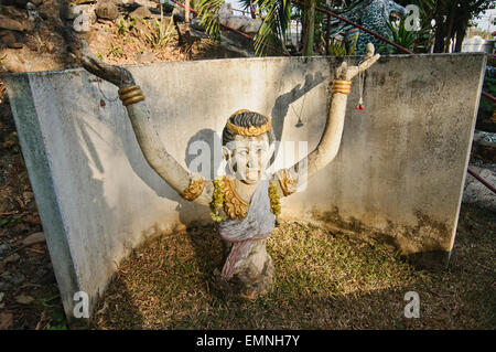 Skulptur Garten "Himmel Hölle Park' auf Wat Si Khom Kham in Phayao Provinz, Thailand Stockfoto