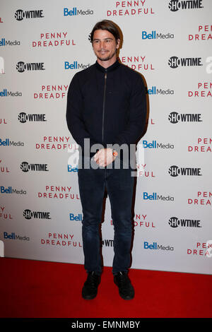 Toronto, Kanada. 21. April 2015. Schauspieler Josh Hartnett kommt für Penny Dreadful Staffel 2 Premiere in TIFF Bell Lightbox. Bildnachweis: EXImages/Alamy Live-Nachrichten Stockfoto