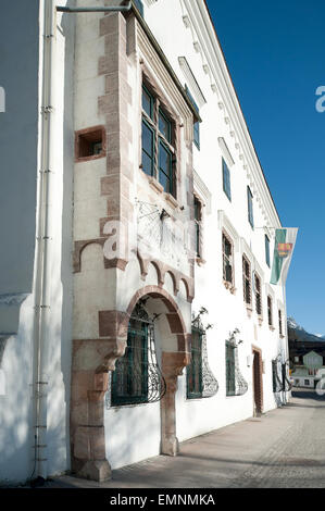 Kammerhof bin Chlumetzkyplatz in Bad Aussee, Salzkammergut, Steiermark, Österreich Stockfoto