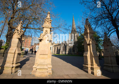 Kathedrale von Sheffield, Sheffield City Centre South Yorkshire England UK Stockfoto