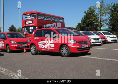 Das Admiral Young Driver-Schema in Bristol für 11 bis 17 Jahren. 22. April 2015 Stockfoto