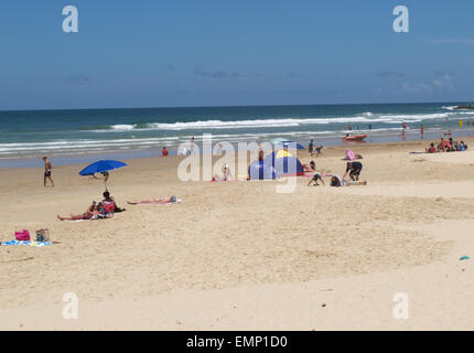 Coolum Beach, Sunshine Coast, QLD., Australien Stockfoto